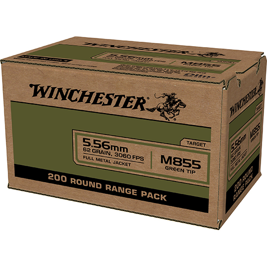 WIN LC 5.56MM M855 62GR FMJ 200/4 (384) - Ammunition